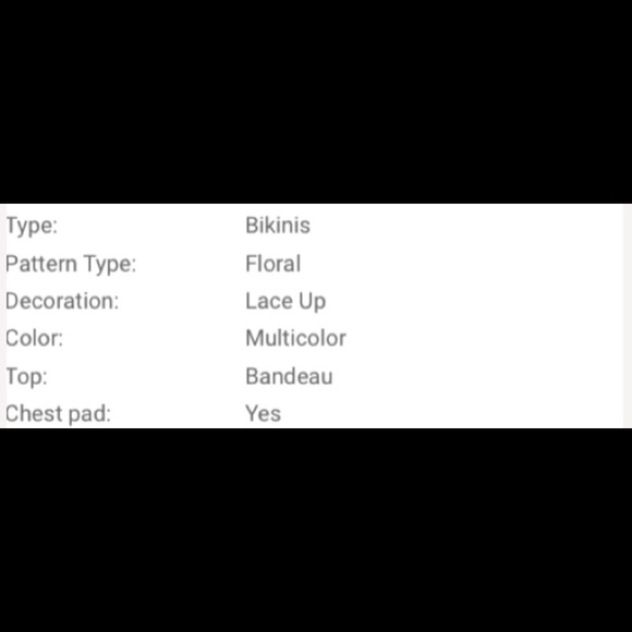 🖐🏼⭐️🏆🆕High waist bandeau floral bikini😍 - Picture 8 of 8